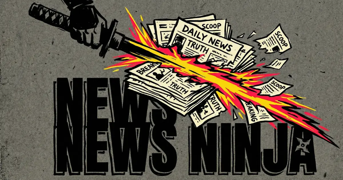 News Ninja — captura del juego hecho con IA
